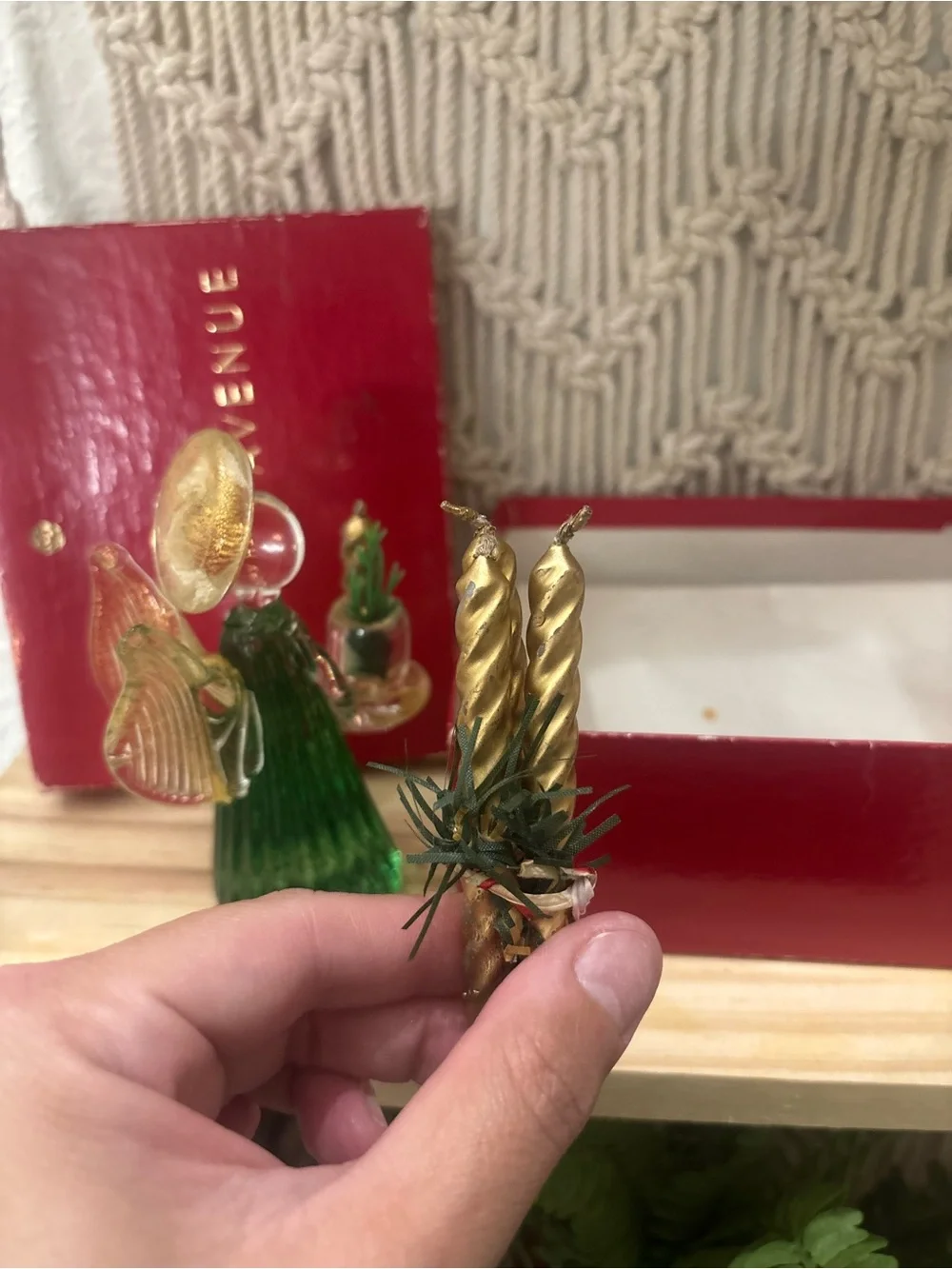Vintage Murano Italian glass angel figurine